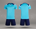 Men's Youth Custom Soccer Jersey Personalized Kids Kits Lake Blue