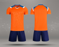 Men's Youth Custom Soccer Jersey Personalized Kids Kits Orange
