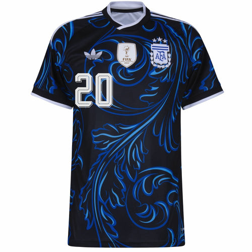 Argentina Alexis Mac Allister 20 2026 Away Jersey