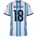 Argentina Nico Paz 18 2026 Home Jersey
