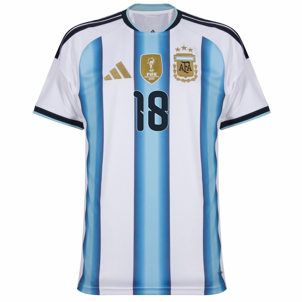 Argentina Nico Paz 18 2026 Home Jersey