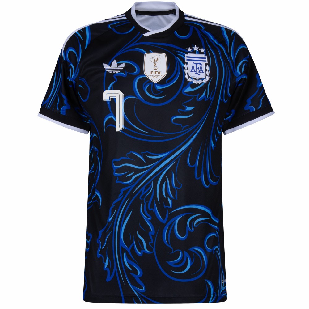Argentina Rodrigo De Paul 7 2026 Away Jersey