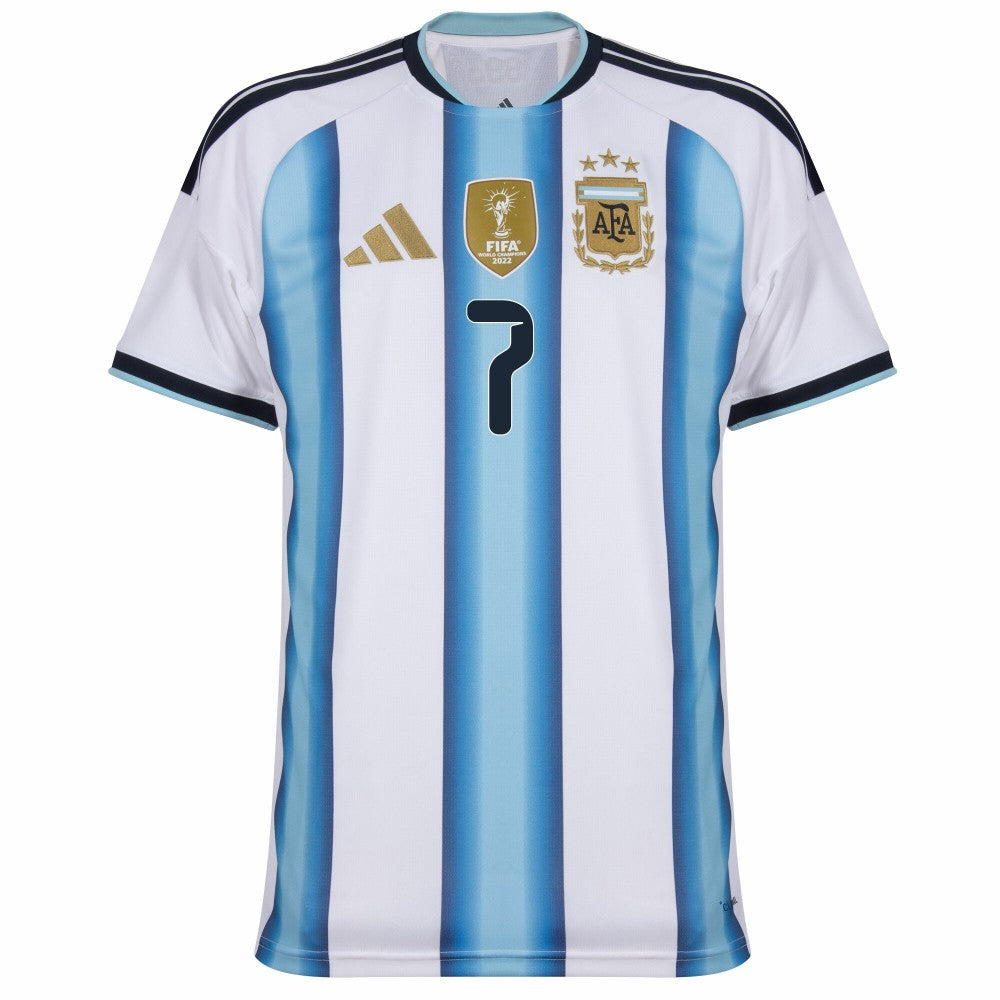 Argentina Rodrigo De Paul 7 2026 Home Jersey
