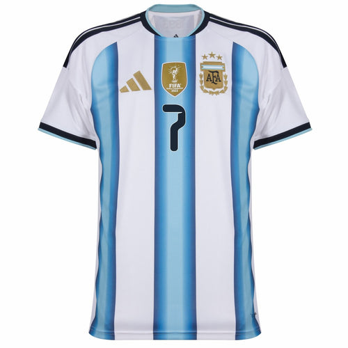 Argentina Rodrigo De Paul 7 2026 Home Jersey
