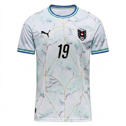 Austria Christoph Baumgartner 19 2026 Away Jersey