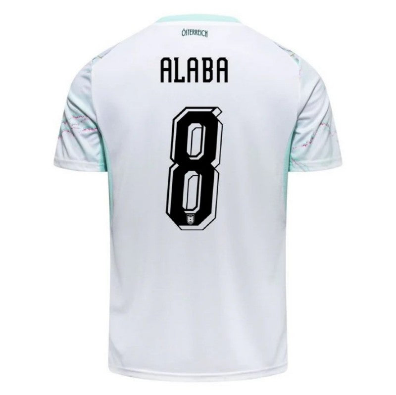 Austria David Alaba 8 2026 Away Jersey
