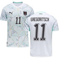 Austria Michael Gregoritsch 11 2026 Away Jersey