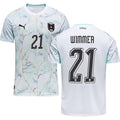 Austria Patrick Wimmer 21 2026 Away Jersey