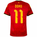 Belgium Jérémy Doku 11 2026 Home Jersey