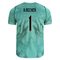 Brazil Alisson Becker 1 Away Goalkeeper Jersey
