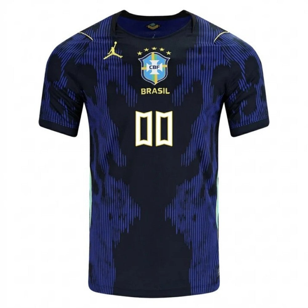 Brazil Custom 00 2026 Away Jersey
