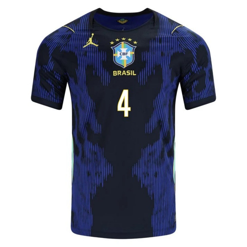 Brazil Marquinhos 4 2026 Away Jersey