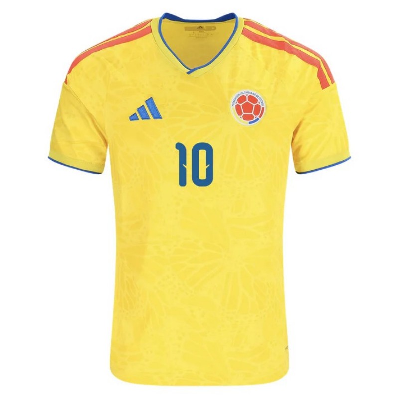 Colombia James Rodriguez 10 2026 Home Jersey