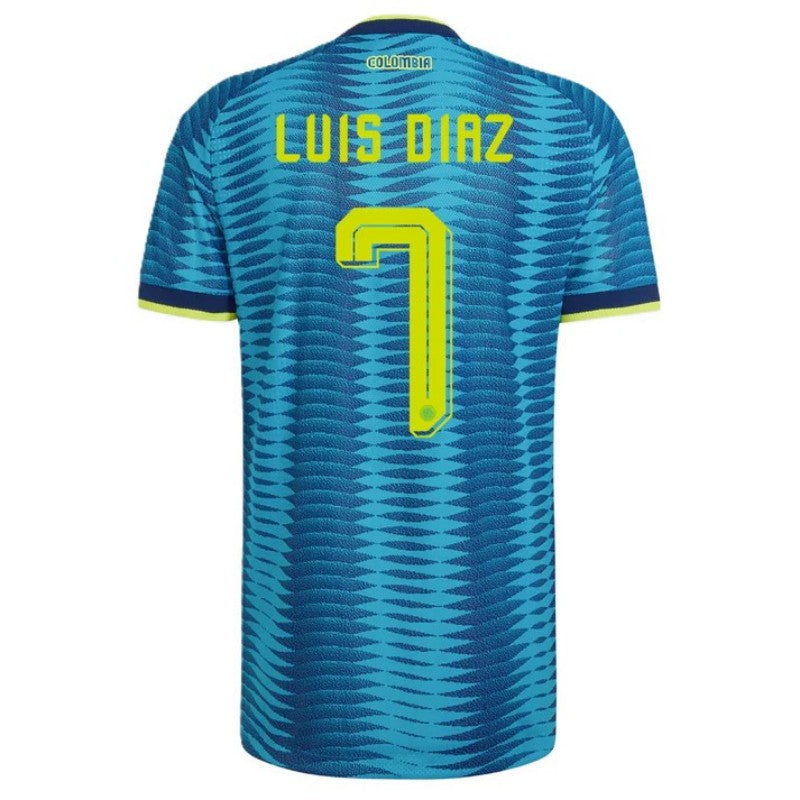 Colombia Luis Diaz 7 2026 Away Jersey