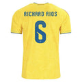 Colombia Richard Ríos 6 2026 Home Jersey