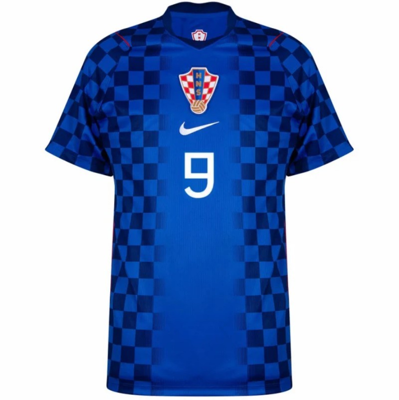 Croatia Andrej Kramaric 9 2026 Away Jersey