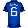 Croatia Josip Sutalo 6 2026 Away Jersey