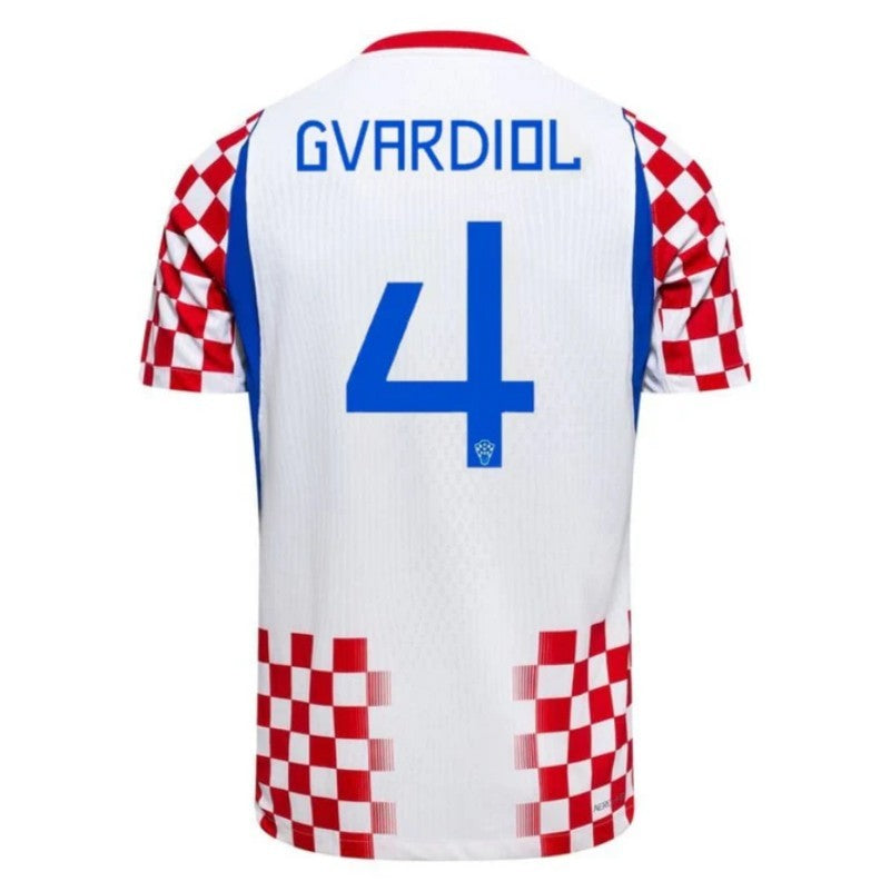 Croatia Josko Gvardiol 4 2026 Home Jersey