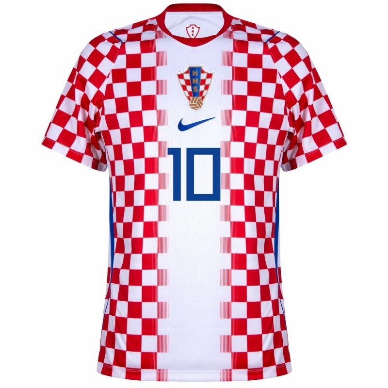 Croatia Luka Modric 10 2026 Home Jersey