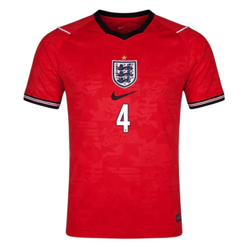 England Declan Rice 4 2026 Away Jersey