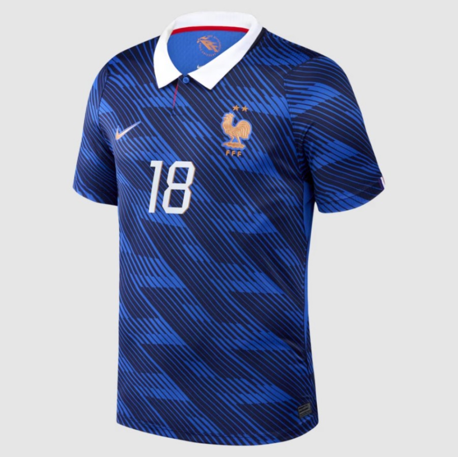 France Warren Zaïre-Emery 18 2026 Home Jersey