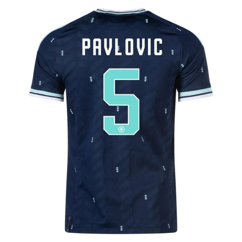 Germany Aleksandar Pavlovic 5 2026 Away Jersey