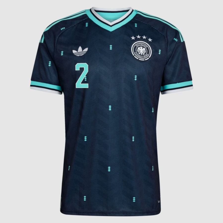Germany Antonio Rüdiger 2 2026 Away Jersey