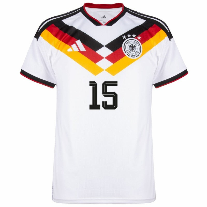 Germany Nico Schlotterbeck 15 2026 Home Jersey