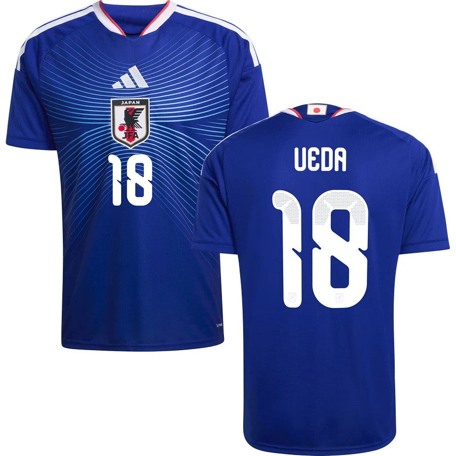 Japan Ayase Ueda 18 2026 Home Jersey