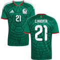 Mexico César Huerta 21 2026 Home Jersey
