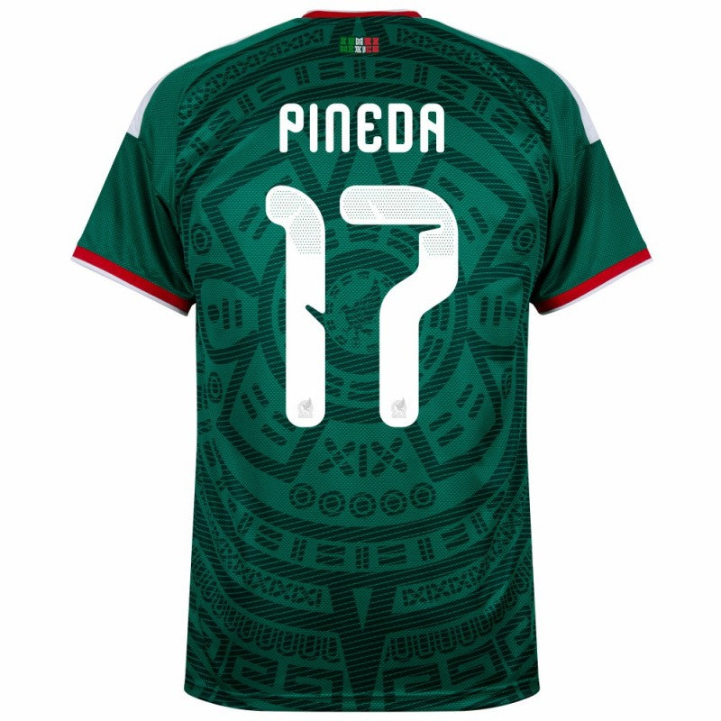 Mexico Orbelín Pineda 17 2026 Home Jersey