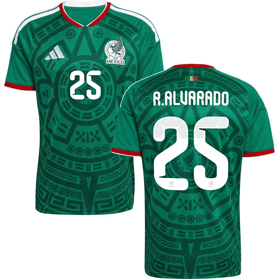 Mexico Roberto Alvarado 25 2026 Home Jersey