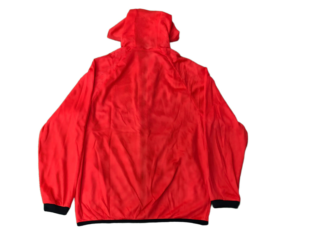 Netherlands 2026 Mesh Full-Zip Hooded Jacket Orange