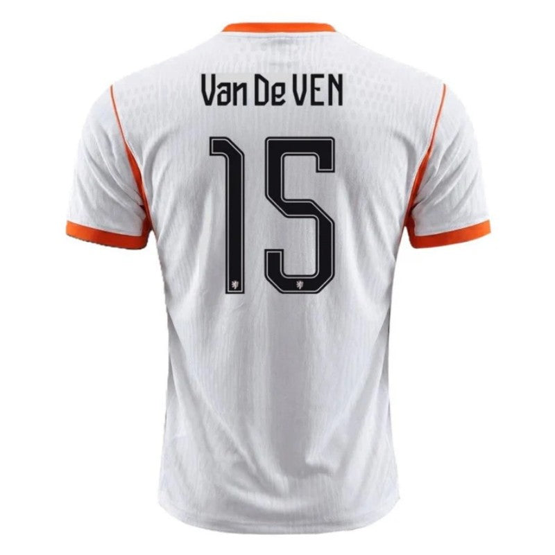Netherlands Micky Van De Ven 15 2026 Away Jersey