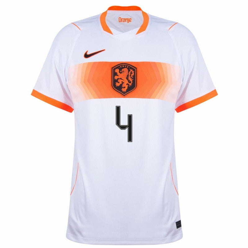 Netherlands Virgil van Dijk 4 2026 Away Jersey
