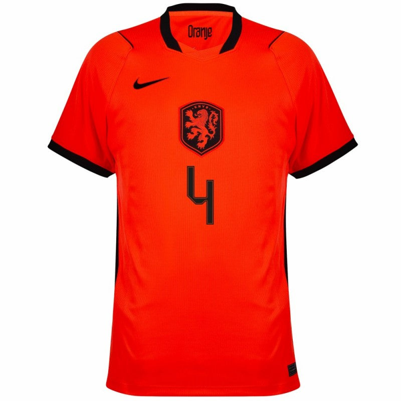 Netherlands Virgil van Dijk 4 2026 Home Jersey