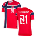 Norway Andreas Schjelderup 21 2026 Home Jersey