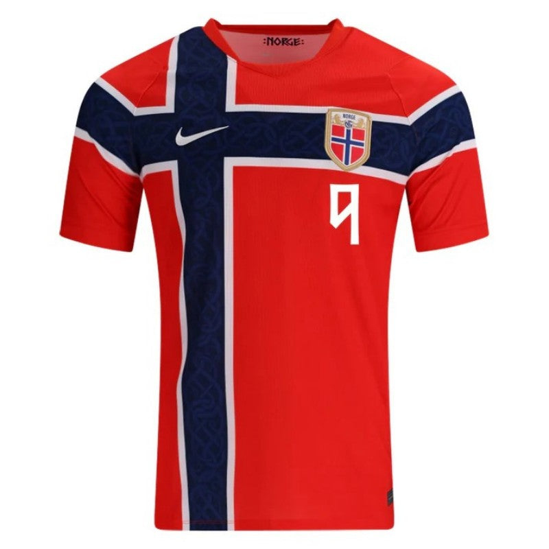 Norway Erling Braut Haaland 9 2026 Home Jersey