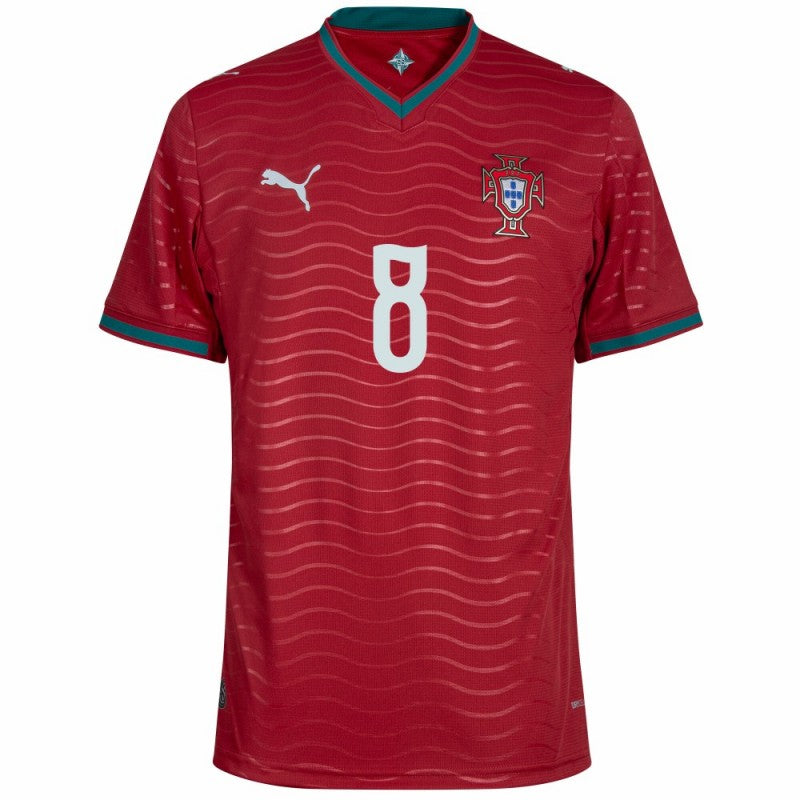 Portugal B.Fernandes 8 2026 Home Jersey