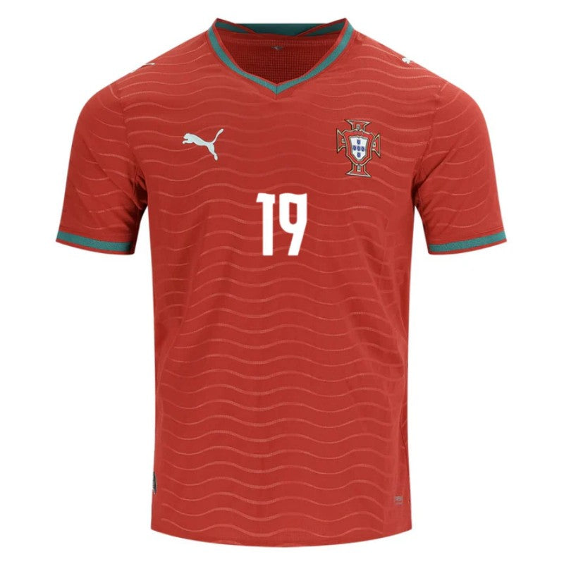 Portugal Nuno Mendes 19 2026 Home Jersey
