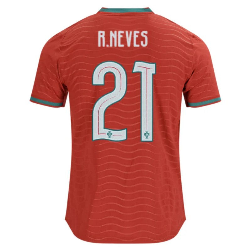 Portugal Rúben Neves 21 2026 Home Jersey