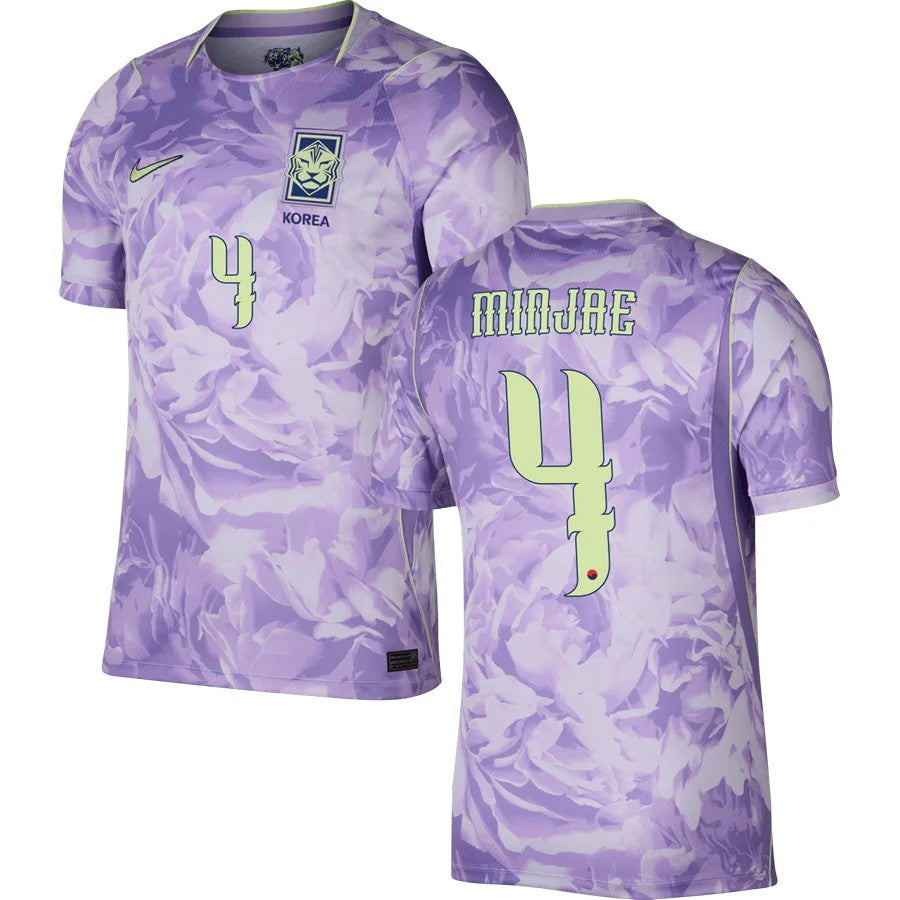 South Korea Kim Min-Jae 4 2026 Away Jersey