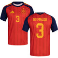 Spain Alejandro Grimaldo 3 2026 Home Jersey
