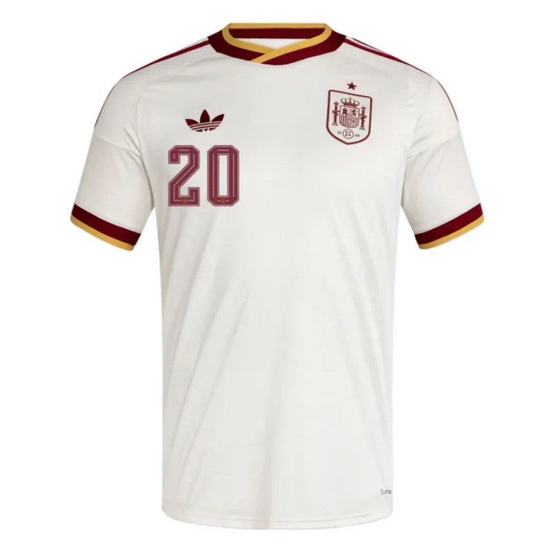 Spain Pedri 20 2026 Away Jersey