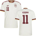Spain Yéremy Pino 11 2026 Away Jersey