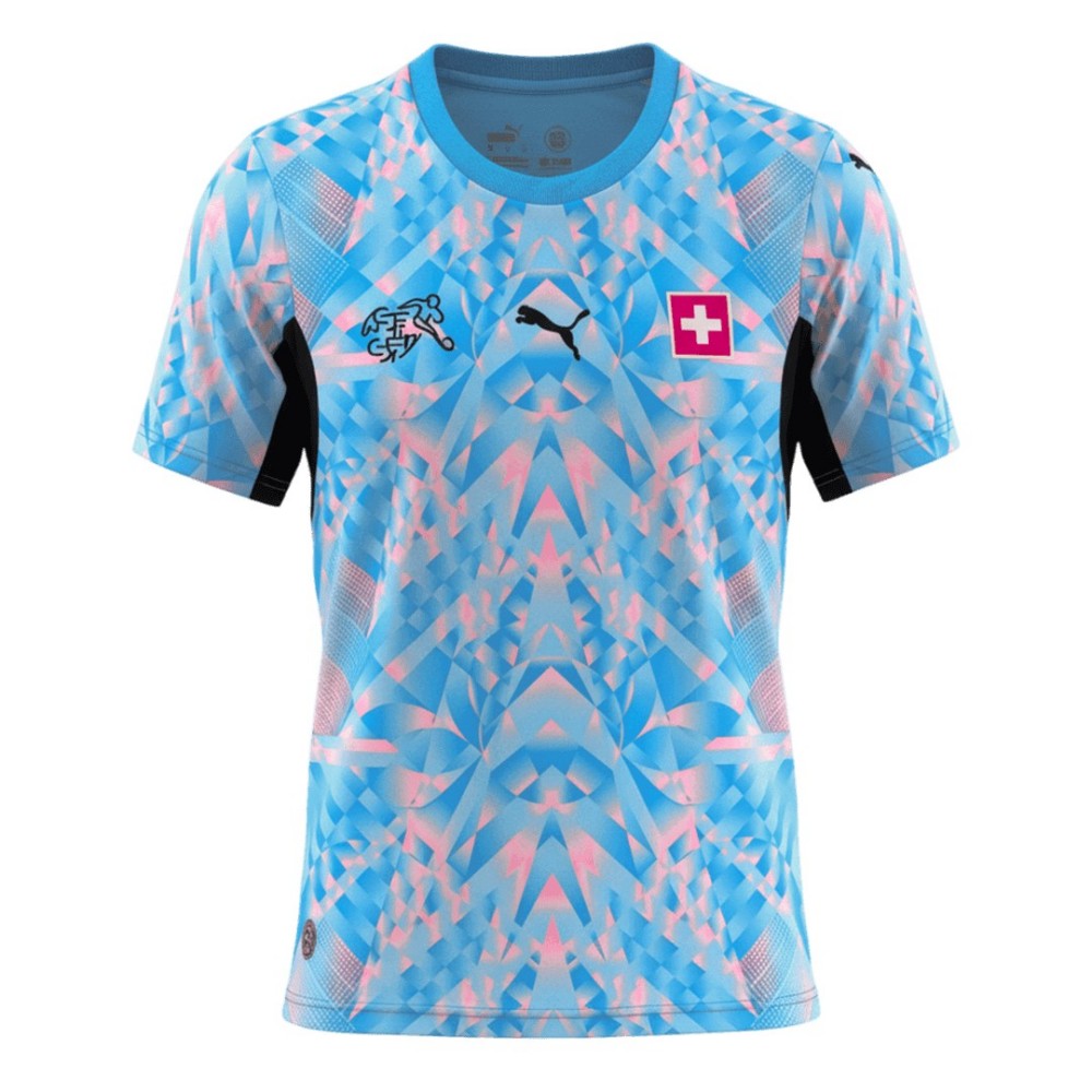 Switzerland 2026 Goalkeeper Blue Jersey