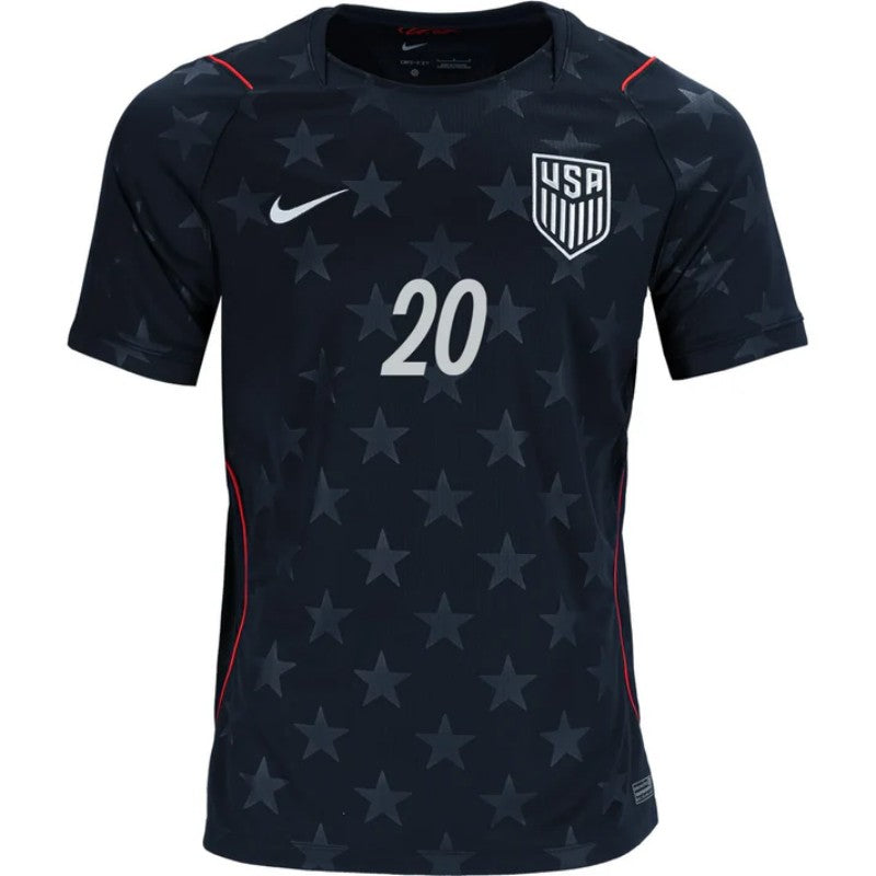 USA Folarin Balogun 20 2026 Away Jersey