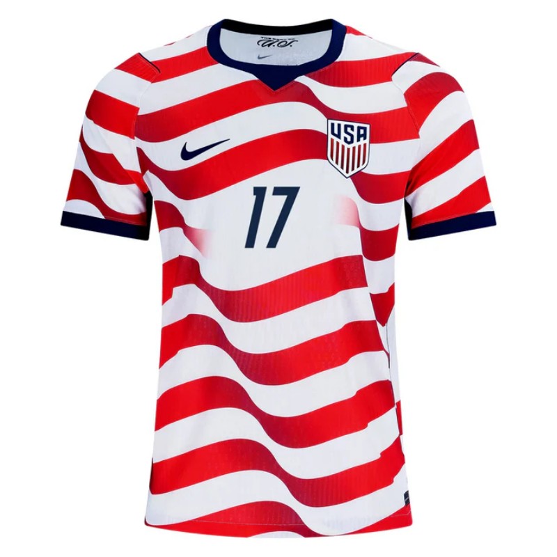USA Malik Tillman 17 2026 Home Jersey