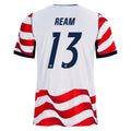 USA Timothy Ream 13 2026 Home Jersey