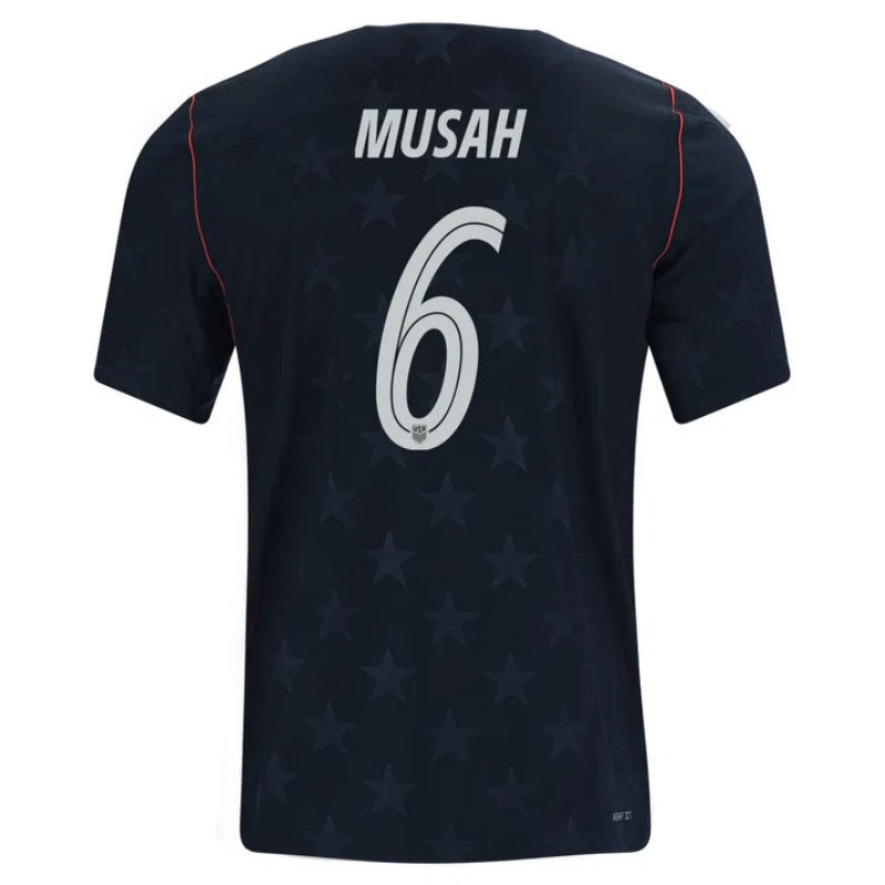 USA Yunus Musah 6 2026 Away Jersey